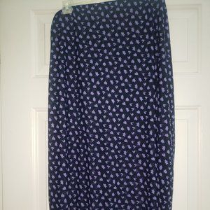 Skirt Midi 95% Nylon, 5% Spandex